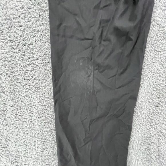 Ralph Ralph Lauren Dress Pants Mens 33x32 Black Flat Front Business - Picture 7 of 9